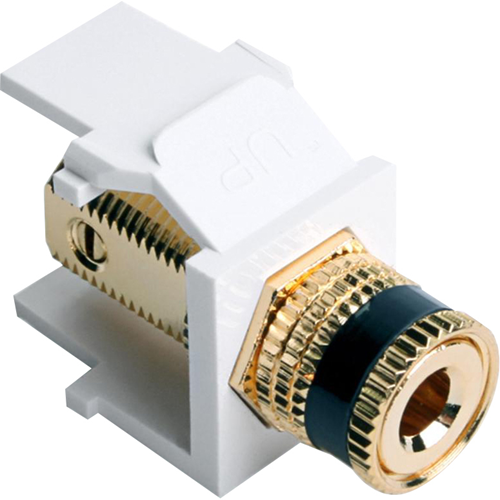 Leviton QuickPort Binding Post Adapter