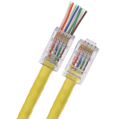 Gem Electronics High Speed, Pass-Thru, Modular CAT6 Connector