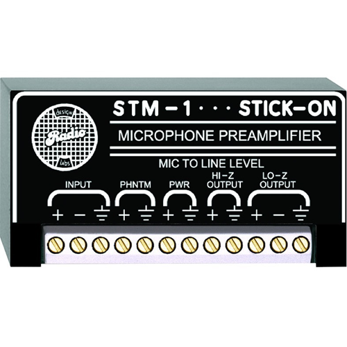 RDL Microphone Preamplifier - 50 dB Gain