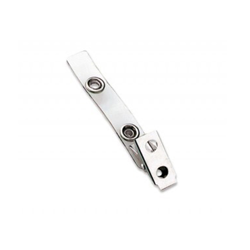 W Box 0E-BHEVS1 2-3/4 X 3/8 Economy Vinyl Strap Clip - 25 Pack