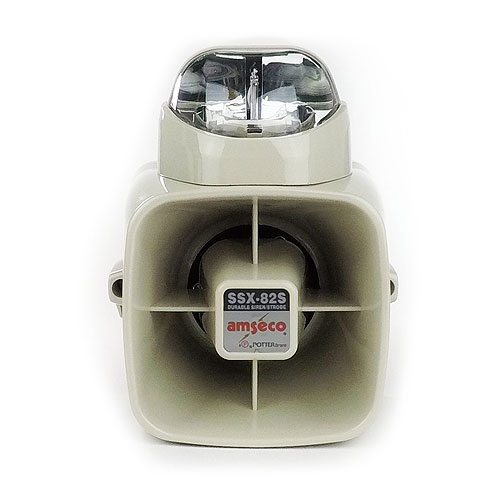 Amseco SSX-82 Series Durable Siren/Siren Strobe