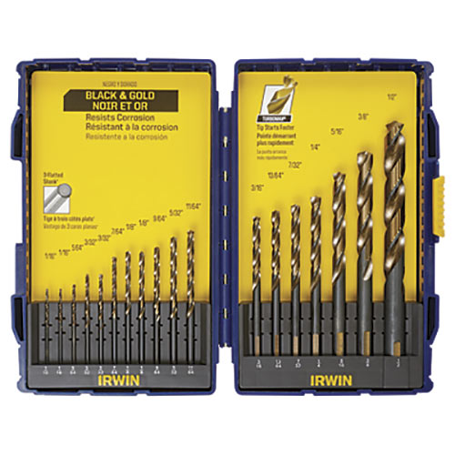 IRWIN TURBOMAX 3018024SM 18-pc Drill Bit Set