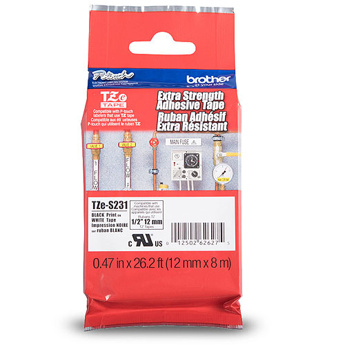 Brother P-touch Industrial TZe Tape Cartridges
