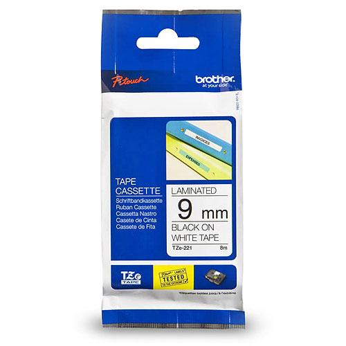 Brother P-touch TZe Laminated Tape Cartridges