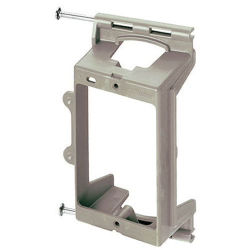 Legrand-On-Q Single Gang LV Bracket w/Nail New Cont (M24)
