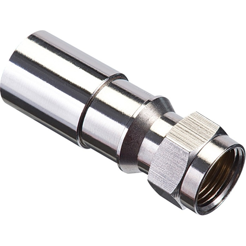 Ideal Industries 92-650P RTQ XR RG-6 F Compression Connector, 50-Pack