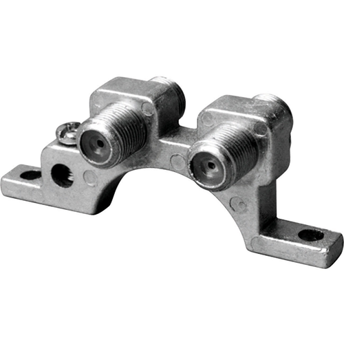 Channel Vision Dual F-Connector Grounding Block