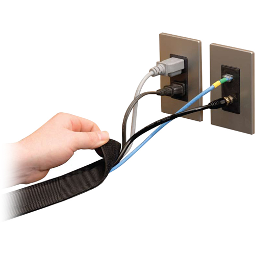 DURA-RACE,BLACK 3' CABLE PROTECTOR - 25'