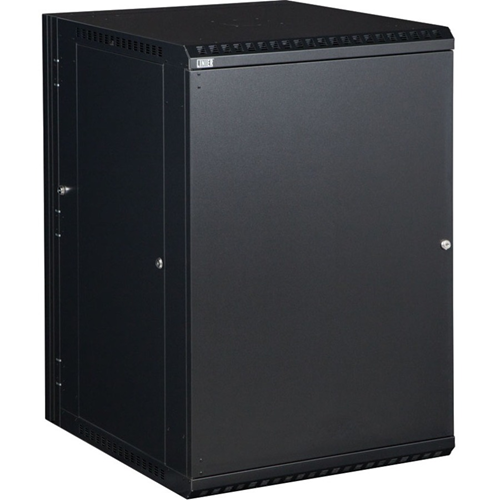 Kendall Howard 18U LINIER Swing-Out Wall Mount Cabinet - Solid Door