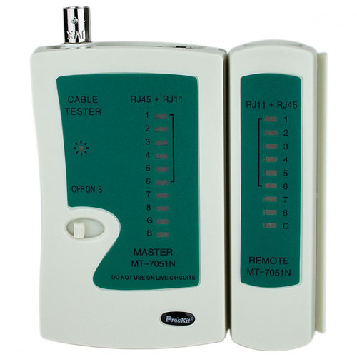 Cat5 Tester 8 LED With Remote
