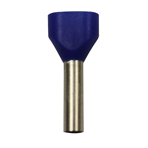Wire Ferrule Blu Twin Awg14x2 12mm 200pk