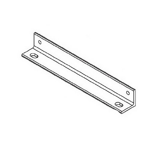 Ladder Wall Angle Support Kit12in Black
