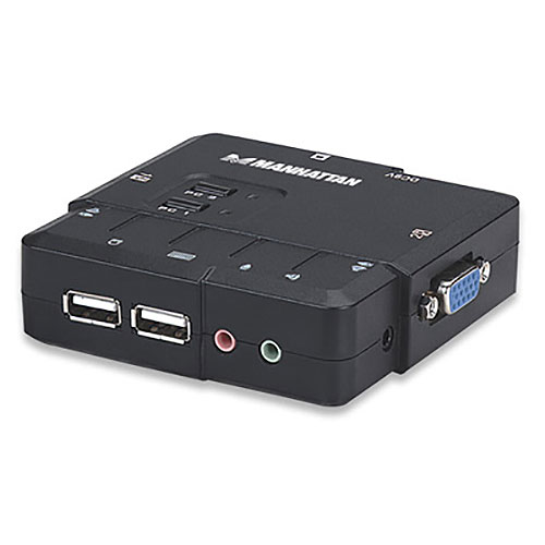 2-Port Compact KVM Switch
