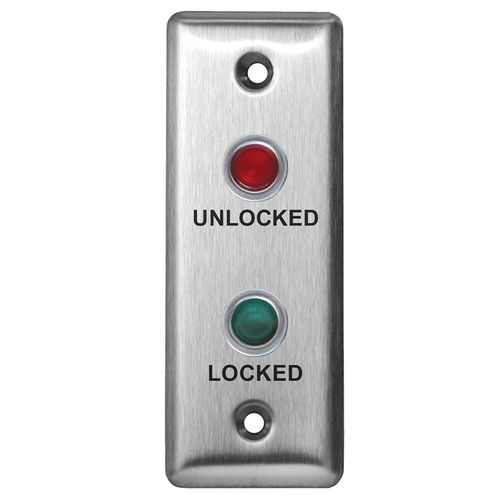 1 Gang, 2 LED Annunciator, Dl/Du