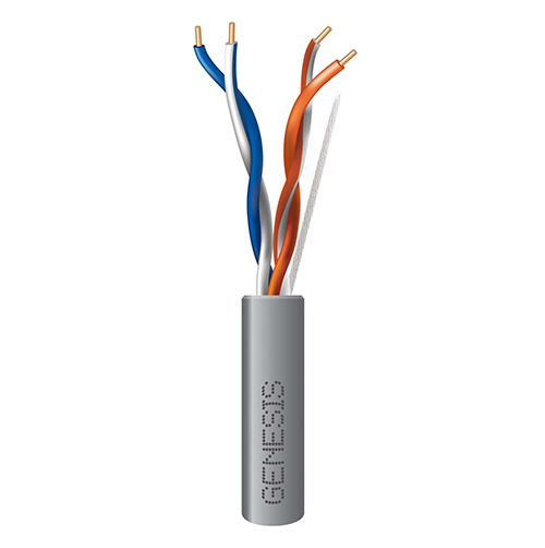 Genesis 50311109  2-Pair Category 3 Riser, Gray, 1000 ft. Pull Box