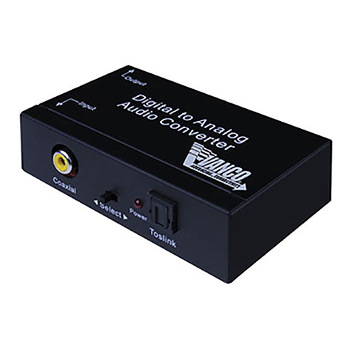 Vanco Premium Digital to Analog Audio Converter
