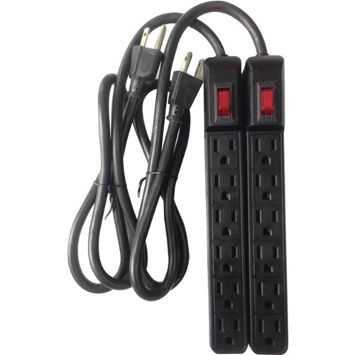 W Box 6-Outlet Surge Suppressor/Protector