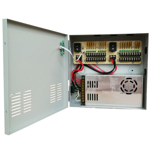 W Box 18 Channel 20AMP CCTV Power Supply