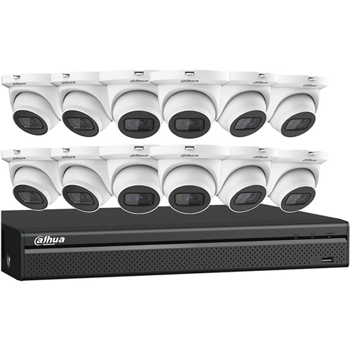Dahua 4MP Starlight Network Security System