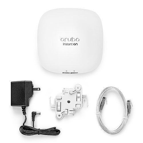 Aruba R6M49A Instant On AP22 802.11ax 1.66 Gbit/s Wireless Access Point, Bundle