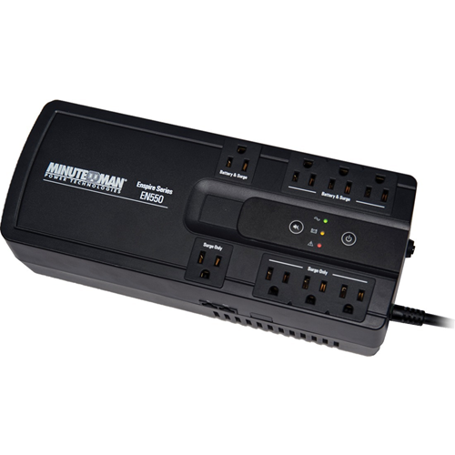 Minuteman EnSpire EN550 550VA Floor/Wall Mountable UPS