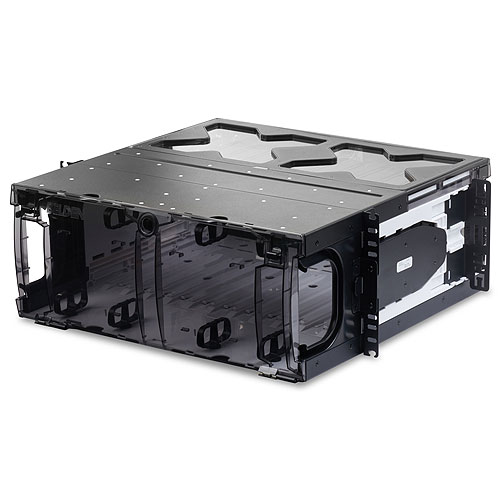 Dcx Housing 4u, Left-Right Cable Flow, With 12 Tra