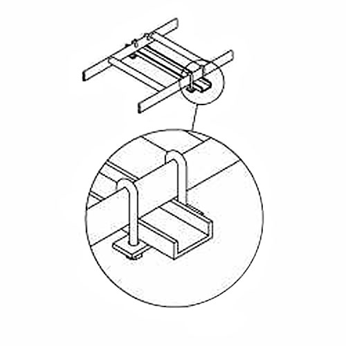 J-Bolt Kit X2 J-Bolts X2 Nuts X1 Strap