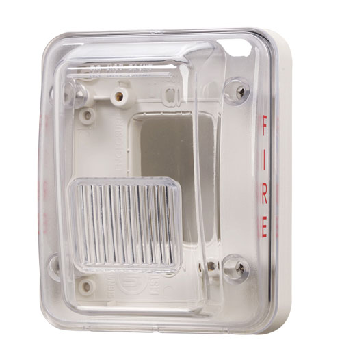 Gentex GOELP-W Low Profile Weatherproof Outdoor Enclosure, White