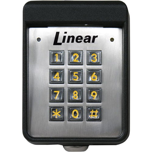 Linear AK-11 Exterior Digital Keypad 480 Code