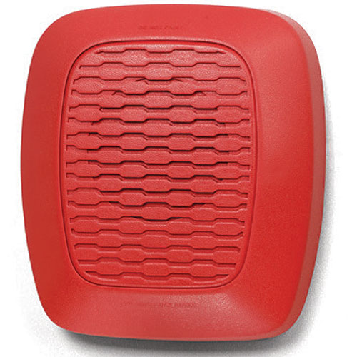 Gentex GHLFR Low Frequency Horn, 24 VDC 520 Hz Square Wave Audible, Red