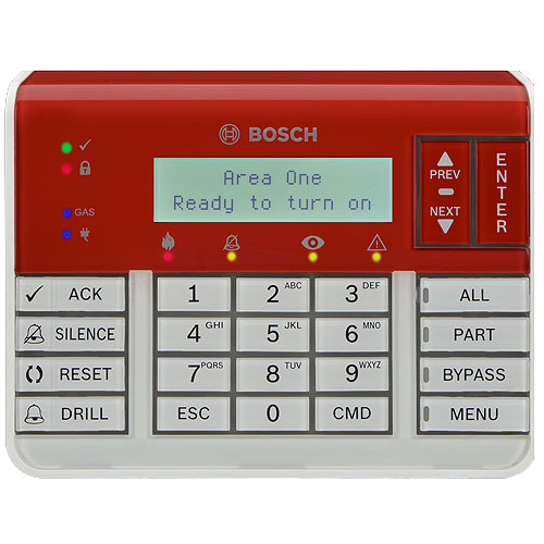 Bosch Security B925F Combination Fire & Intrusion Keypad
