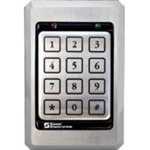 Essex Electronics K1 Series 12 pad 3x4 Keypad w/ Stainless Steel Bezel