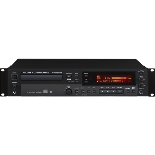TASCAM CD Recorder/Player CD-RW900MKII