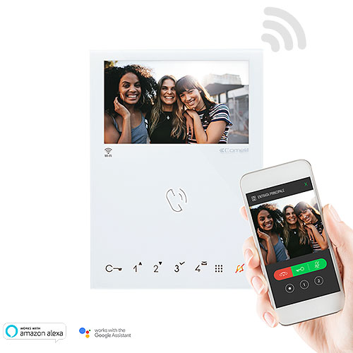 Comelit 2-wire Mini Handsfree Wi-fi - 4.3