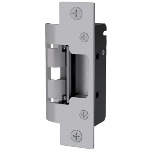 HES 8000C-12/24D-630 8000C Electric Strike Kit For Latchbolt Locks, Concealed, 12/24 VDC, 0.24/0.12A, 1500 Lb Static Load, Satin Stainless Steel, Faceplate, Cylindrical Lockset