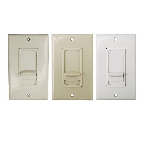 Speco 100W 70/25V Slider Volume Control with Swappable D&eacute;cora Plates