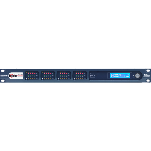 BSS BLU-806 Signal Processor with BLU link and Dante