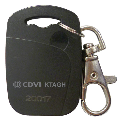 CDVI KTAGH25 HID Black Key Ring Badge