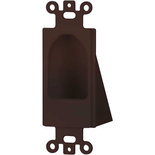 DataComm Reverse Nose Decor Insert, Brown