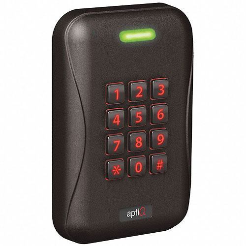 Allegion aptiQ MTK15 Multi-Technology Single-Gang Keypad Reader