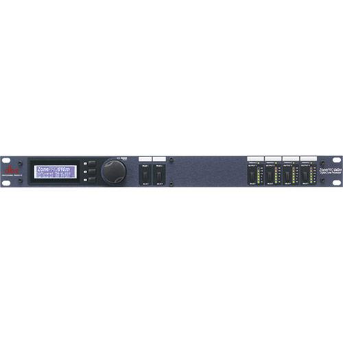 6x4 Zone Pro Processor W/4 Mic/Line Inputs, 2 Rca