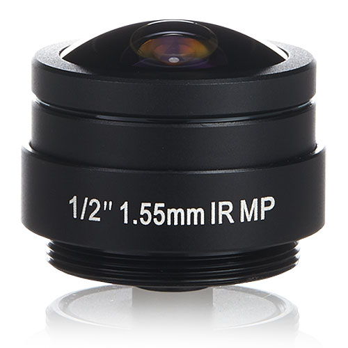 1.55MM FIXED FOCAL MP LENS 1/2'F2.0 FIXED IRIS
