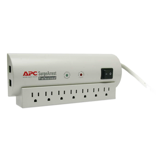 APC by Schneider Electric SurgeArrest Professional 7 Outlet w/Tel 120V