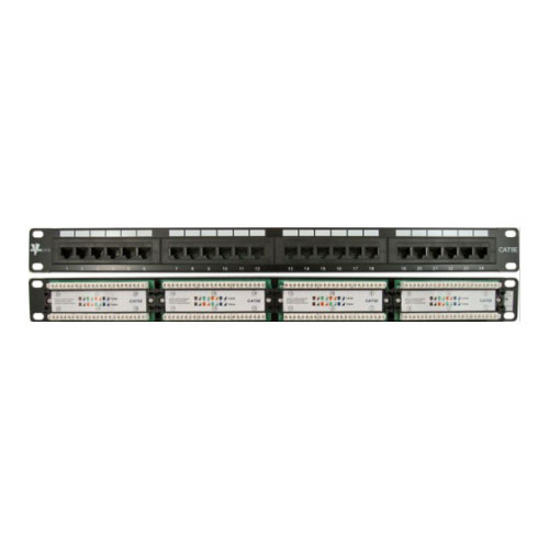 Cat5e 24 Port Patch Panel