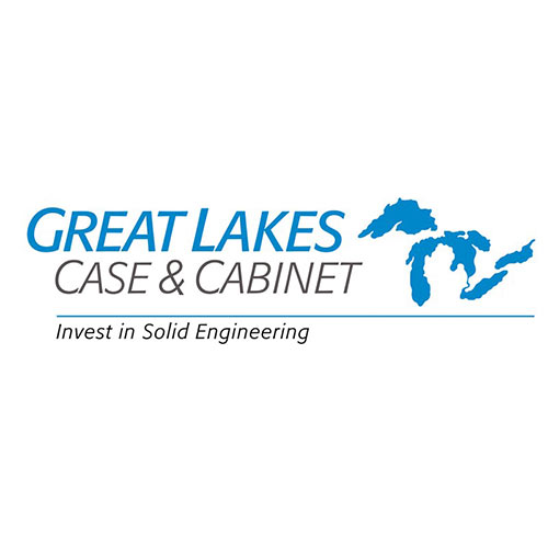 Great Lakes Double-Sided Cable Organizer Wth Plastic Fingers & Covers