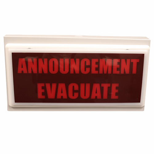 Eaton Wheelock CN106334 Led Illuminated Emergency Text Message Display