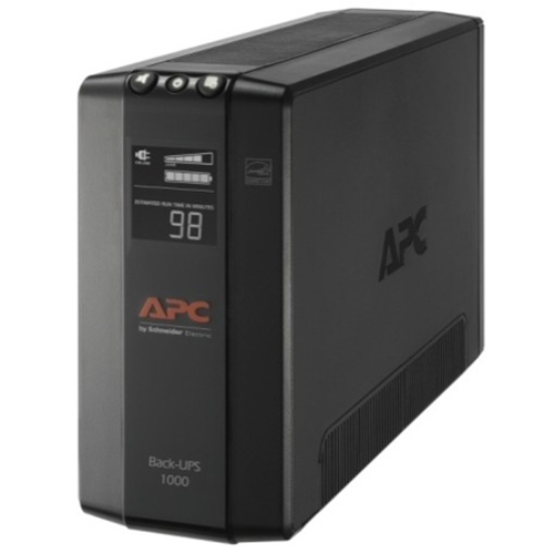 APC by Schneider Electric Back UPS Pro BX1000M, Compact Tower, 1000VA, AVR, LCD, 120V