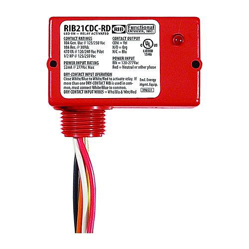 Functional Devices RIB21CDC-RD Relay