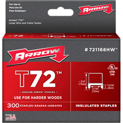 Arrow T72 Fasteners