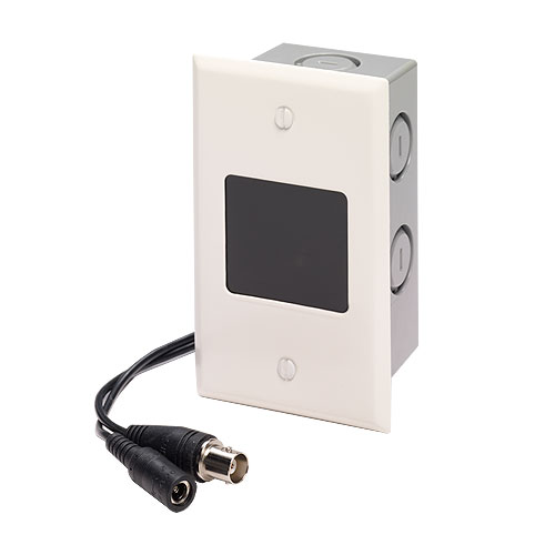 Gang Box Camera Kit HD Analog 2.5mm 12vdc Wht